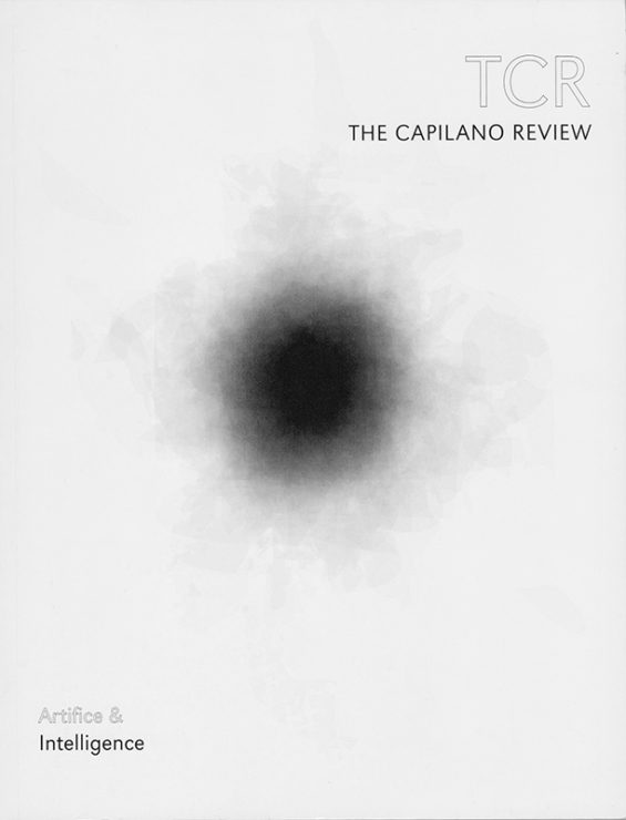 Antonia Hirsch The Capilano Review: Artifice & Intelligence